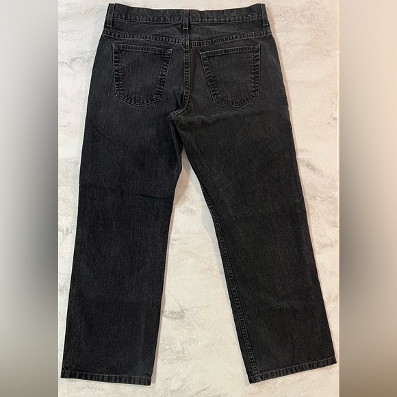 EUC Old Navy Loose Fit Black Jeans Size 33 X 32 - Picture 2 of 4